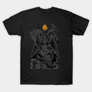 Baphomet the Sabbatic Goat | Solve et Coagula T-Shirt